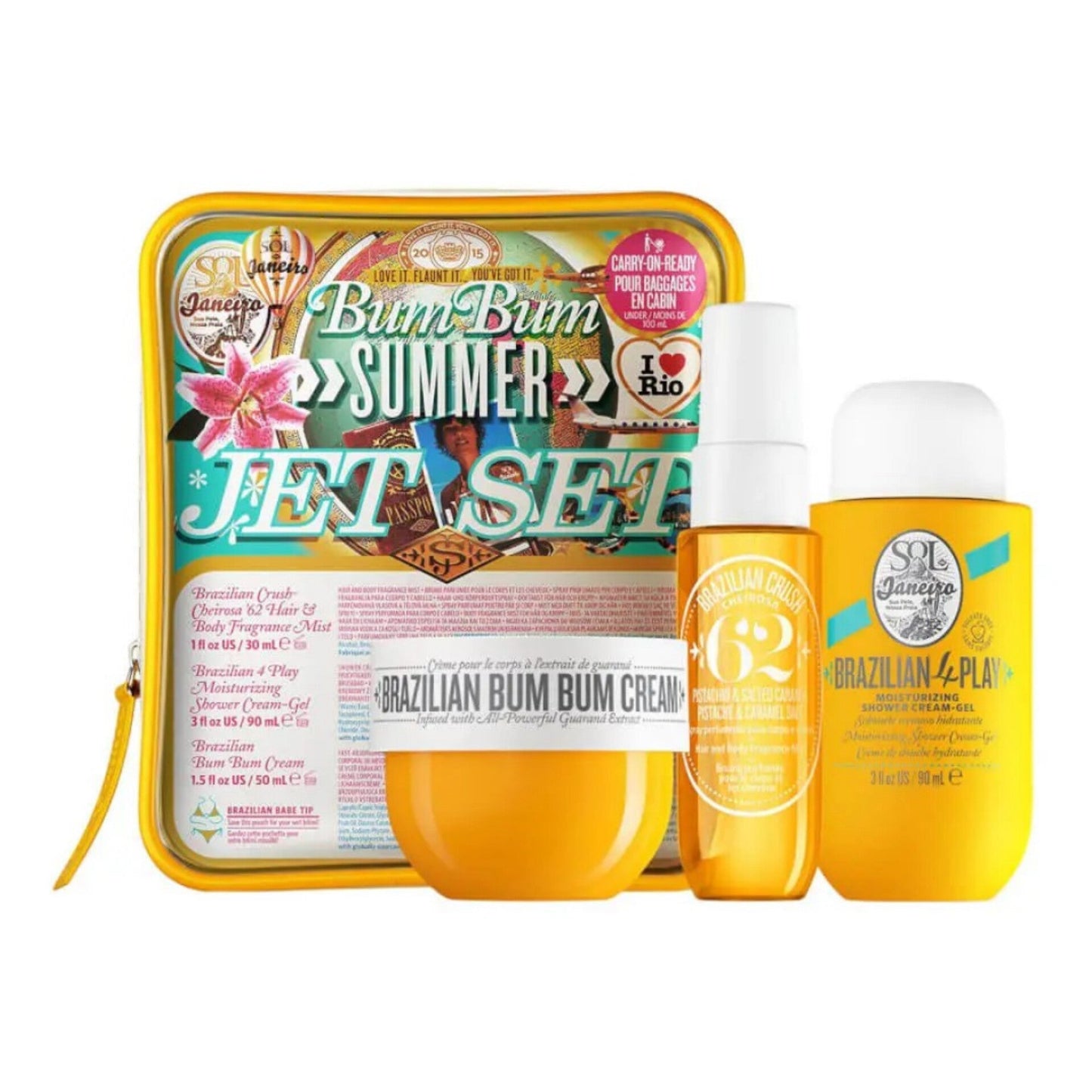 SOL DE JANEIRO - Bum Bum Jet Set Brazilian - Coffret soin corps - Ready Minis