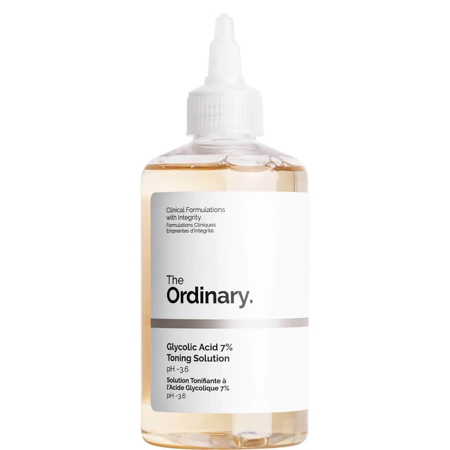 THE ORDINARY - Solution Tonifiante À L'Acide Glycolique 7% - Glycolic Acid - 240ml