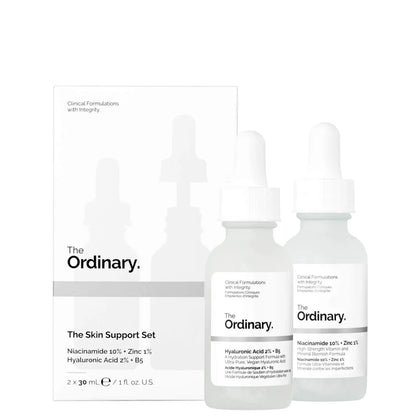 THE ORDINARY - Le Duo Essentiel : Acide Hyaluronique 2% + B5 et Niacinamide 10% + Zinc 1% - 30ml