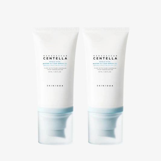 SKIN1004 – Madagascar Centella Hyalu-Cica Water-Fit Sun Serum Twin pack – Kits de marques officielles