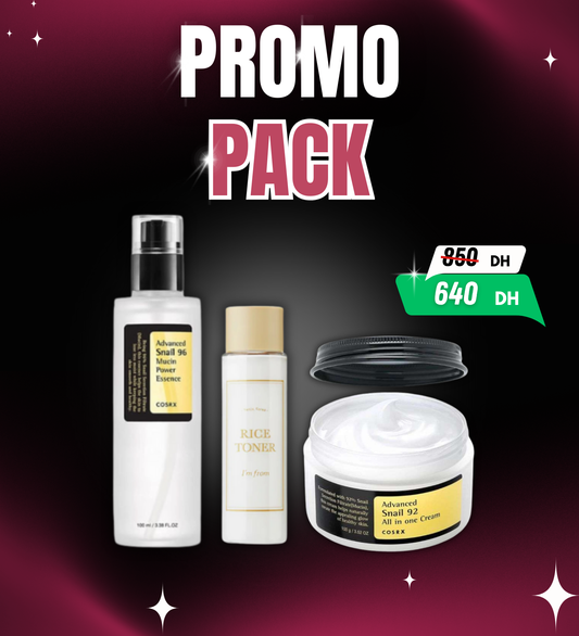 Pack Peau Terne et Post-Acne / باك البشرة الباهتة وآثار الحبوب