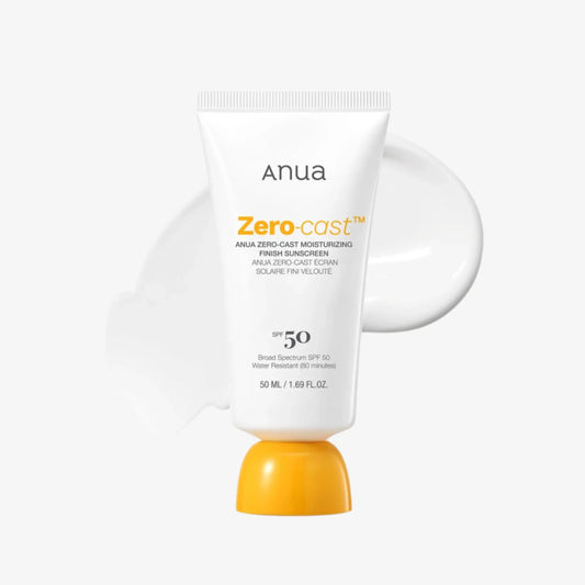 ANUA - Zero-cast Moisturizing Finish Sunscreen - 50ml
