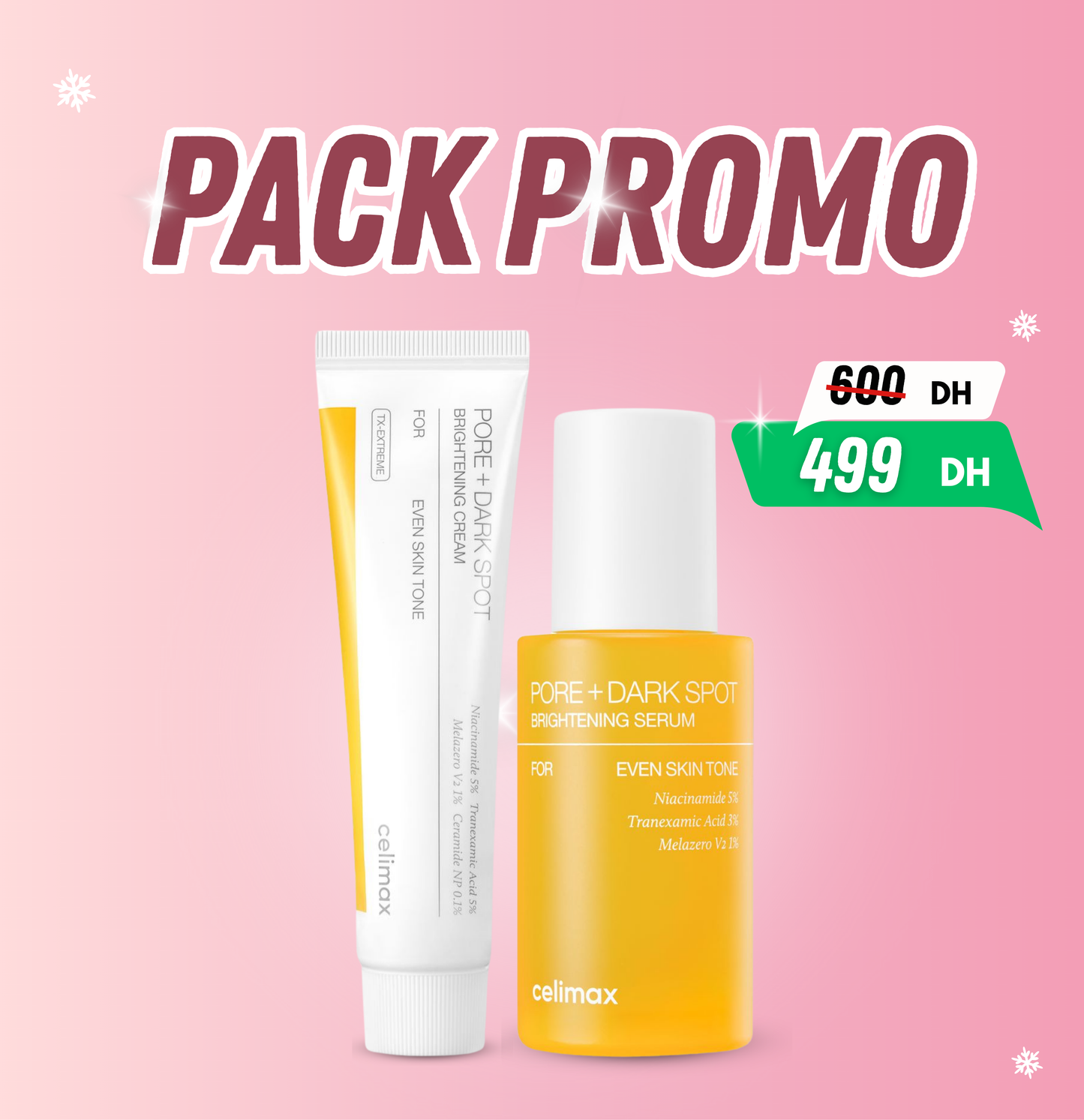 Celimax - Pore+Dark Spot Brightening - Pack Duo