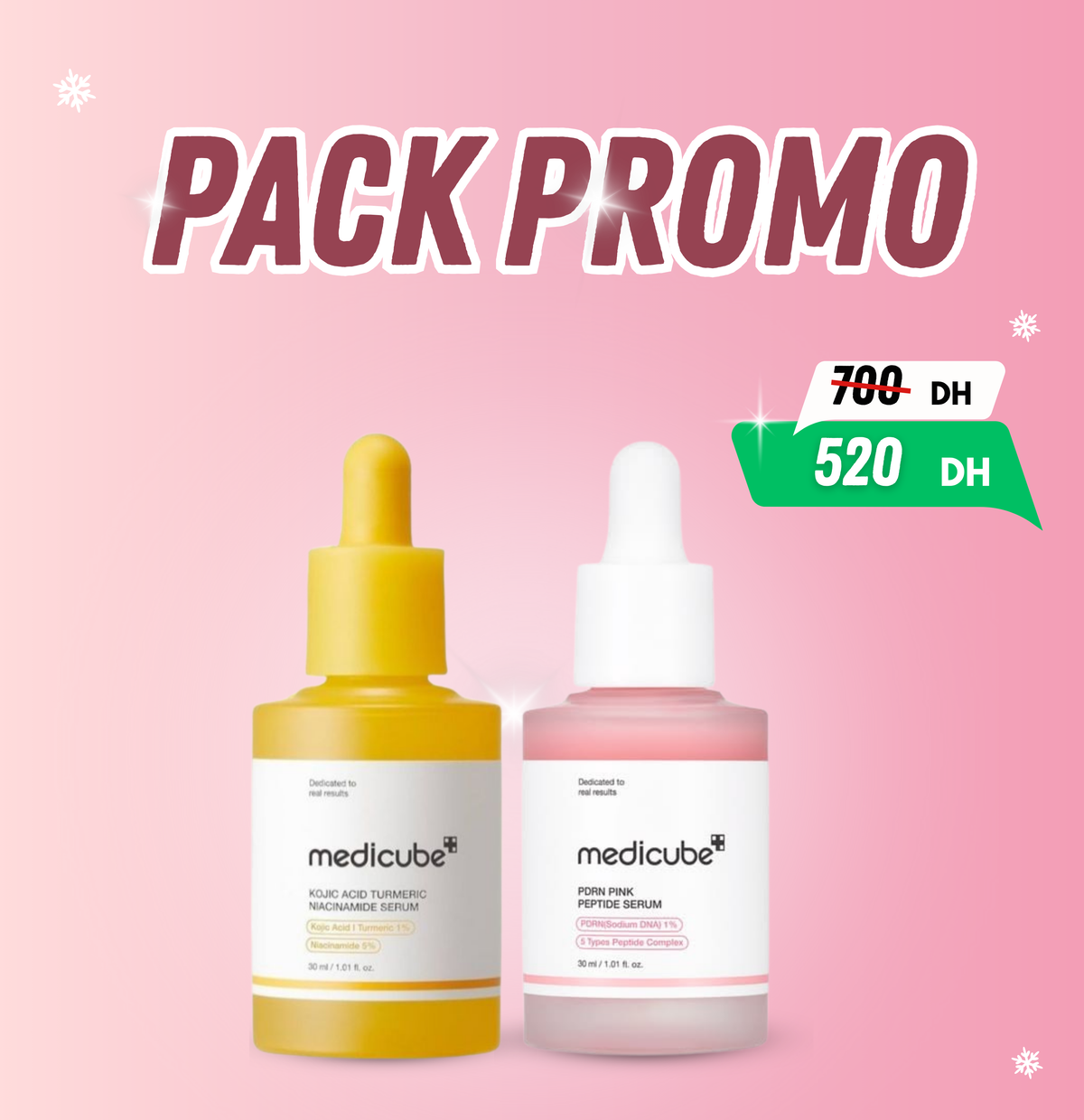 Medicube – Glow Repair Duo – Duo Sérums Éclat & Réparation – Exclusive Kit
