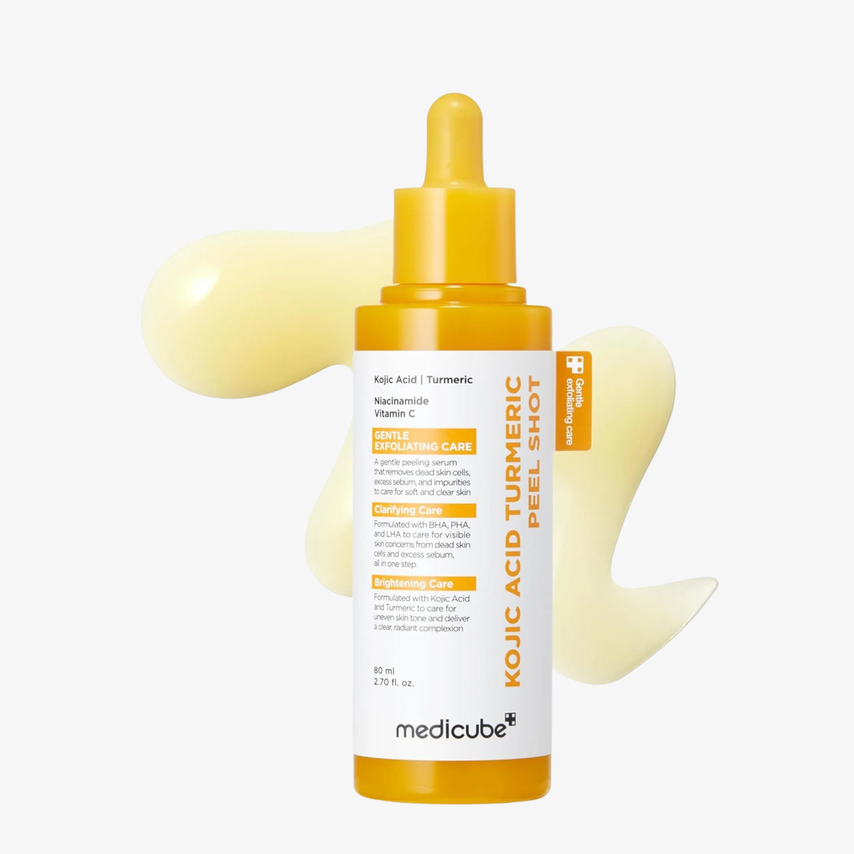 Medicube – Kojic Acid Turmeric Peel Shot – Sérum Exfoliant – 80ml