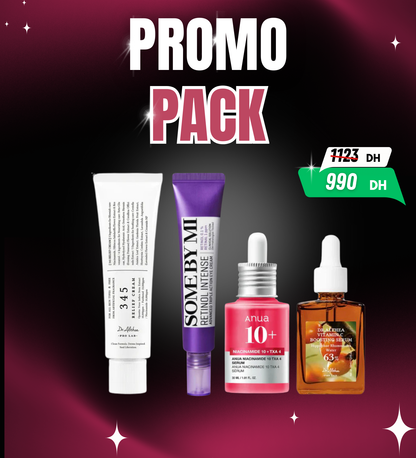 Pack Peau Éclat & Anti-Taches | باك الإشراقة و إزالة التصبغات