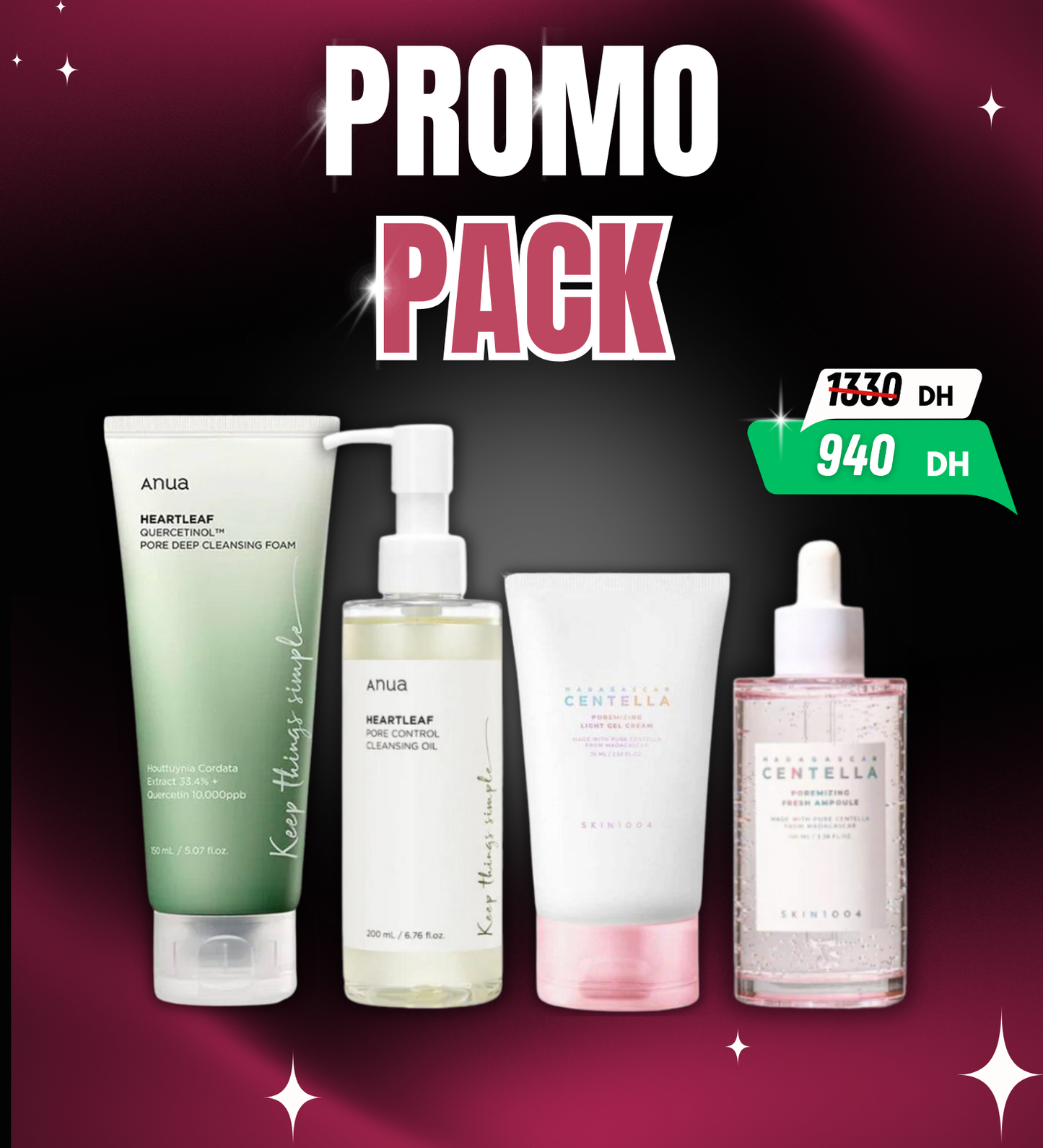 Pack Pores dilates | باك المسام الواسعة