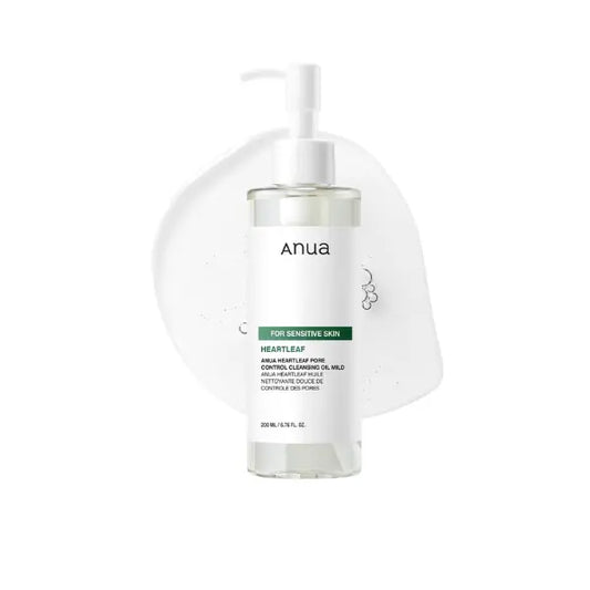 ANUA - Heartleaf Pore Control Cleansing Oil Mild - For sensitive skin - 200ml