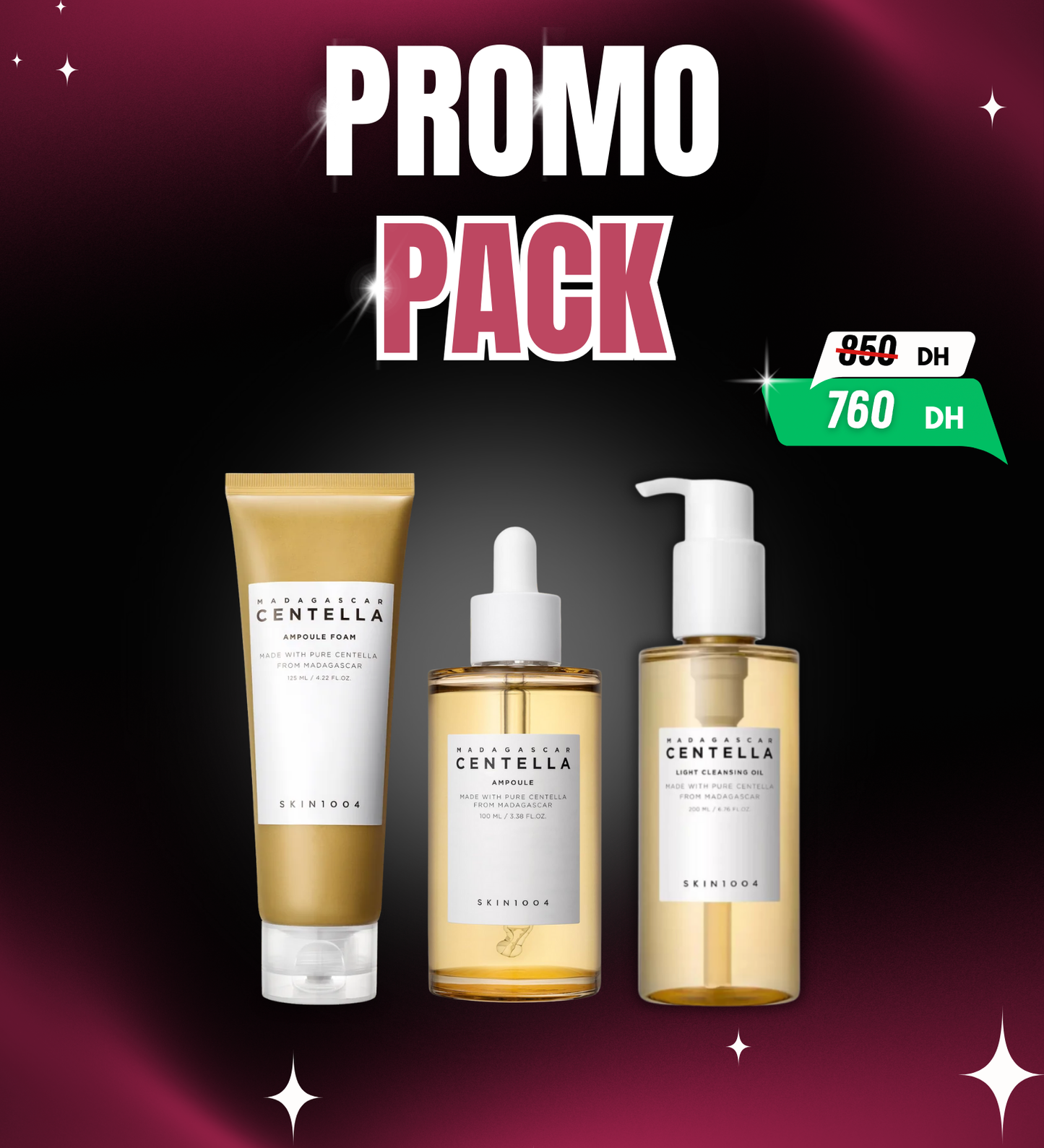 Pack Peau Sensible et Rougeurs | باك البشرة الحساسة والاحمرار