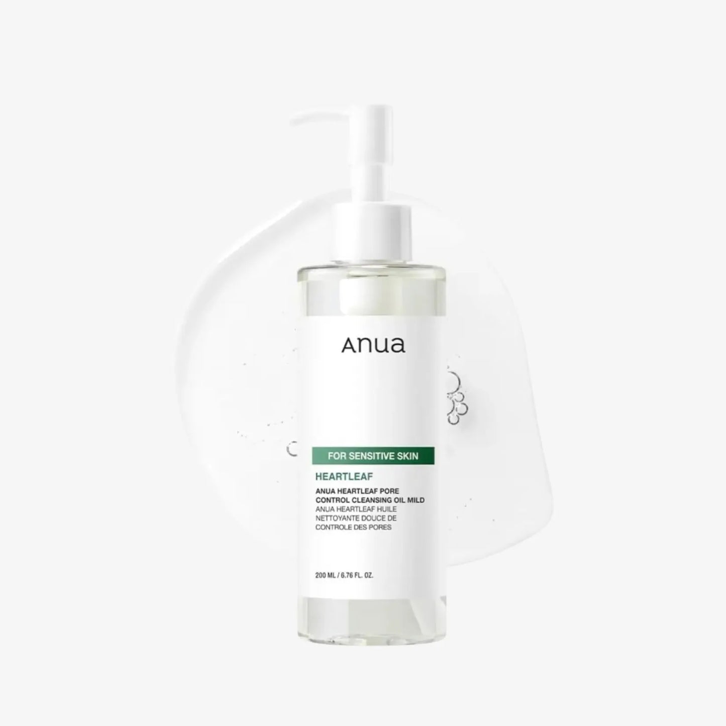 ANUA - Heartleaf Pore Control Cleansing Oil Mild - For sensitive skin - 200ml