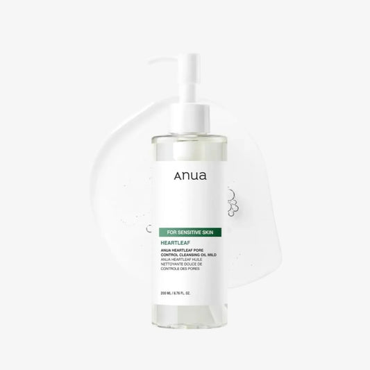 ANUA - Heartleaf Pore Control Cleansing Oil Mild - For sensitive skin - 200ml