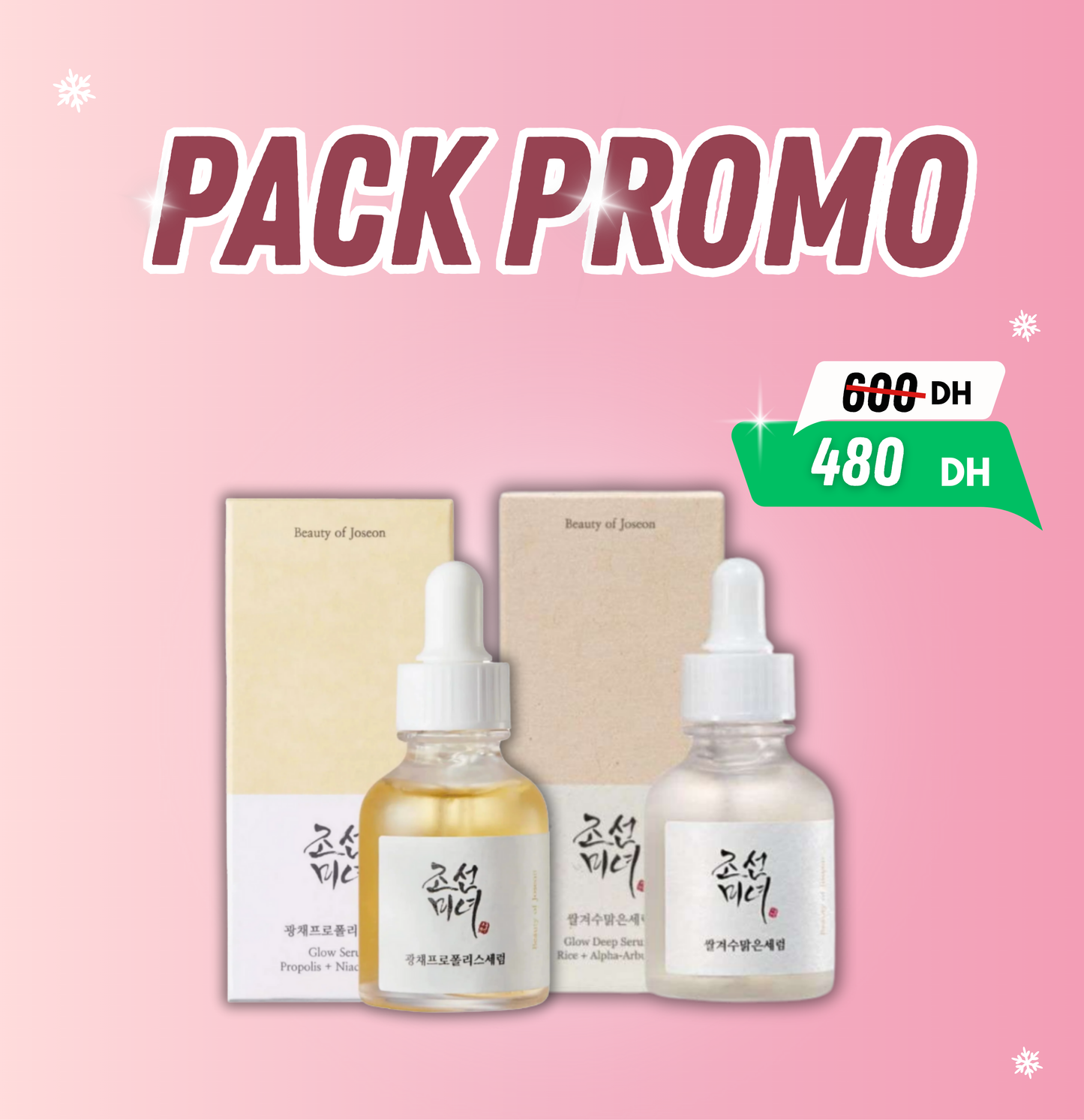 Beauty of Joseon - PACK DUO - Niacinamide + Alpha Arbutin - 30ml