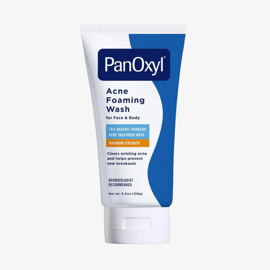 PanOxyl - Acne Foaming Wash Benzoyl Peroxide 10% Maximum Strength - 156g